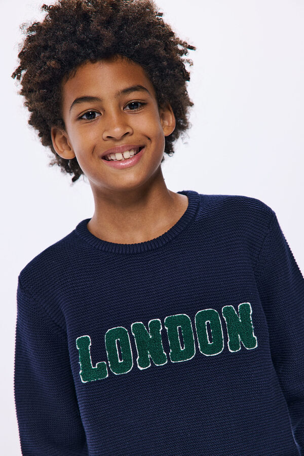 Springfield Kids Jersey London ni&ntilde;o azul