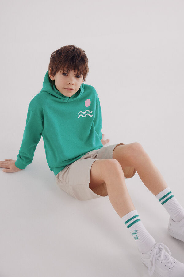 Springfield Kids Moletom Palmeiras Menino verde