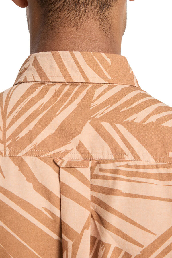 Quiksilver Camisa de manga curta cru