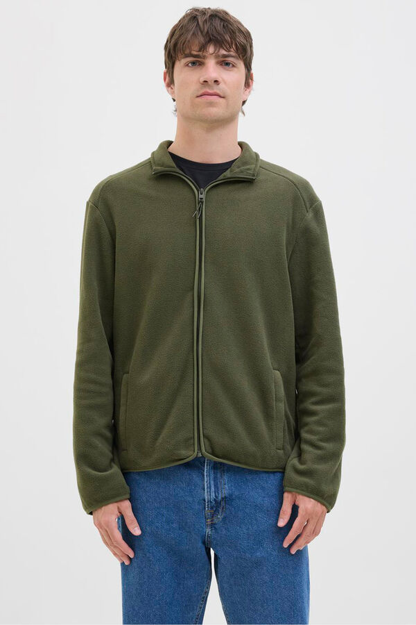 JJ REBEL Forro polar verde