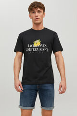 Jack & Jones T-shirt de manga curta preto
