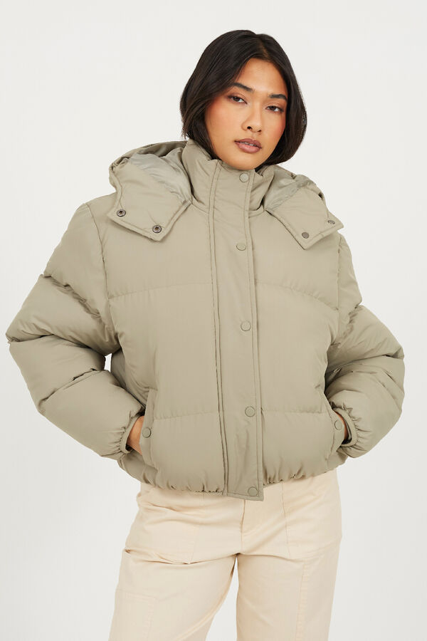 Brave Soul Casaco acolchoado estampado