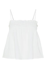 Pieces Top de algodão branco