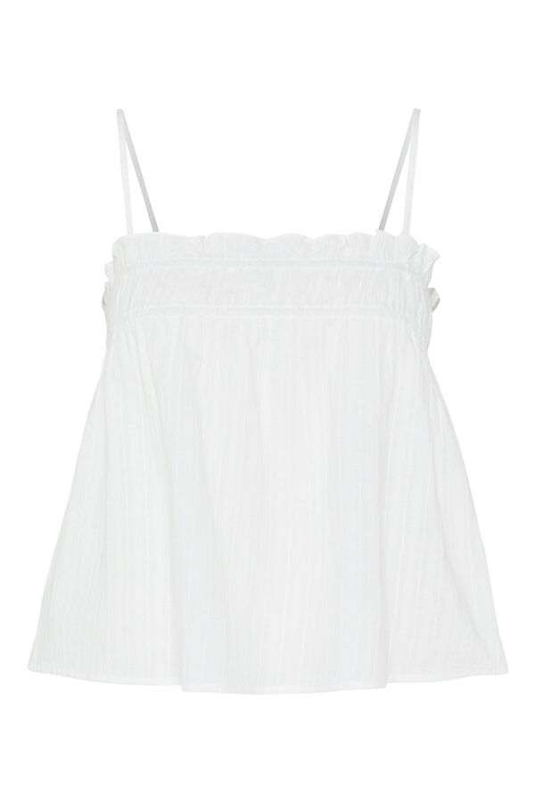 Pieces Top de algodão branco