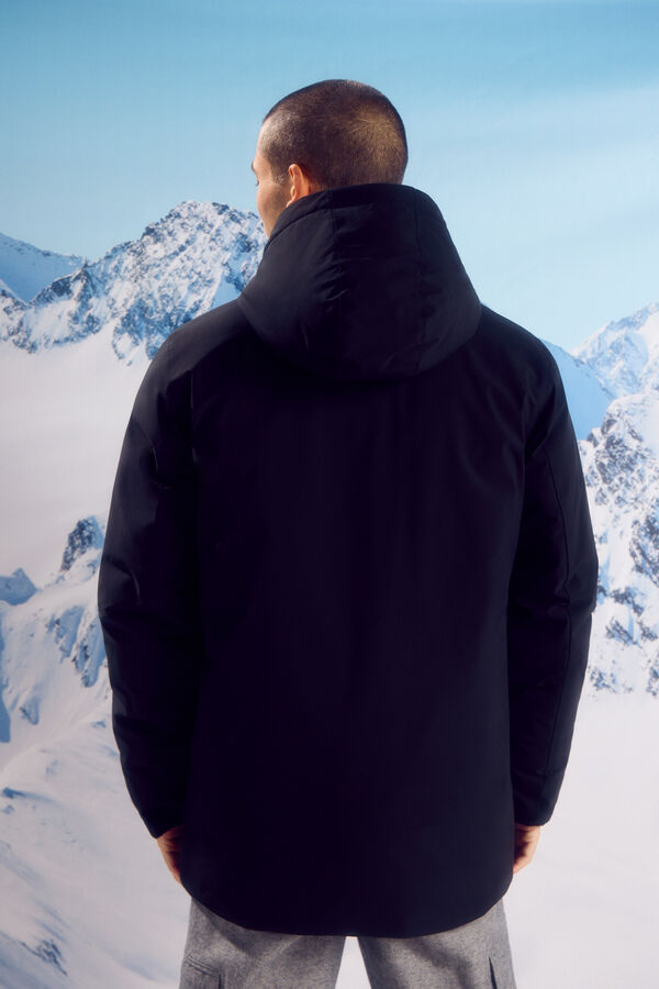 Springfield Parka acolchoada t&eacute;rmica preto