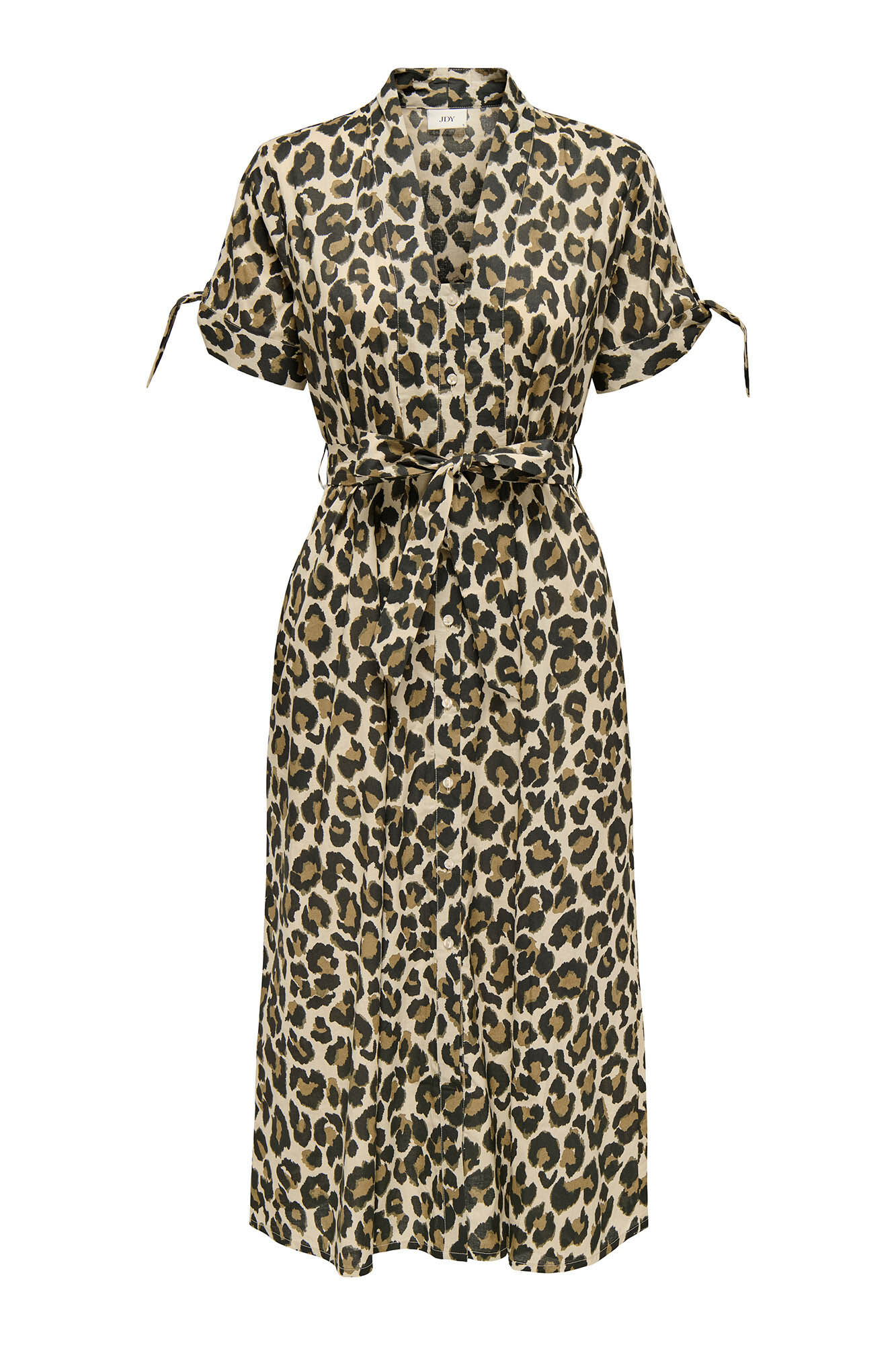 JDY Vestido midi camiseiro