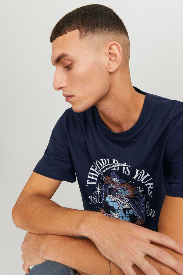 Jack & Jones Camiseta fit estándar gris