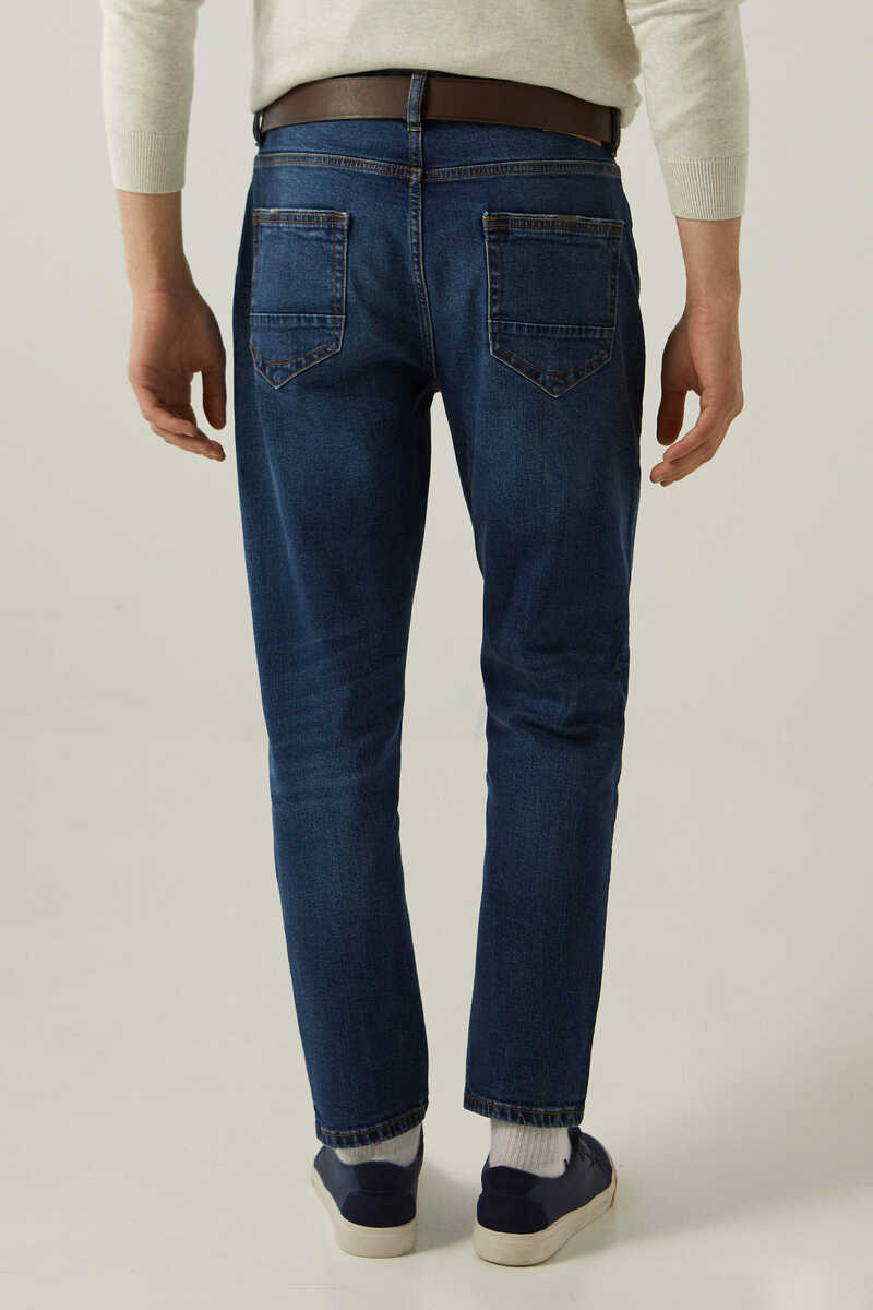 Springfield Jeans comfort slim lavado medio oscuro azul medio