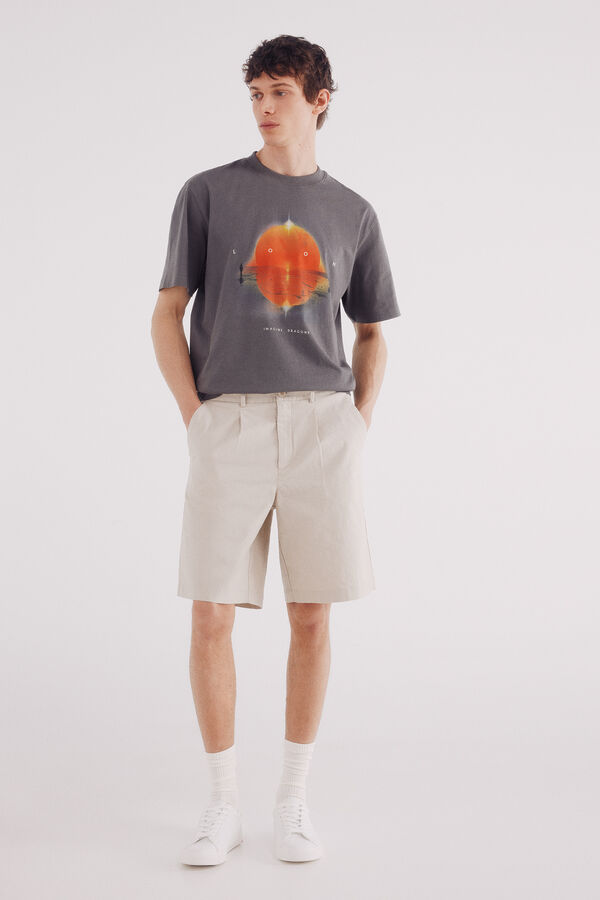 Springfield Camiseta Imagine Dragons gris