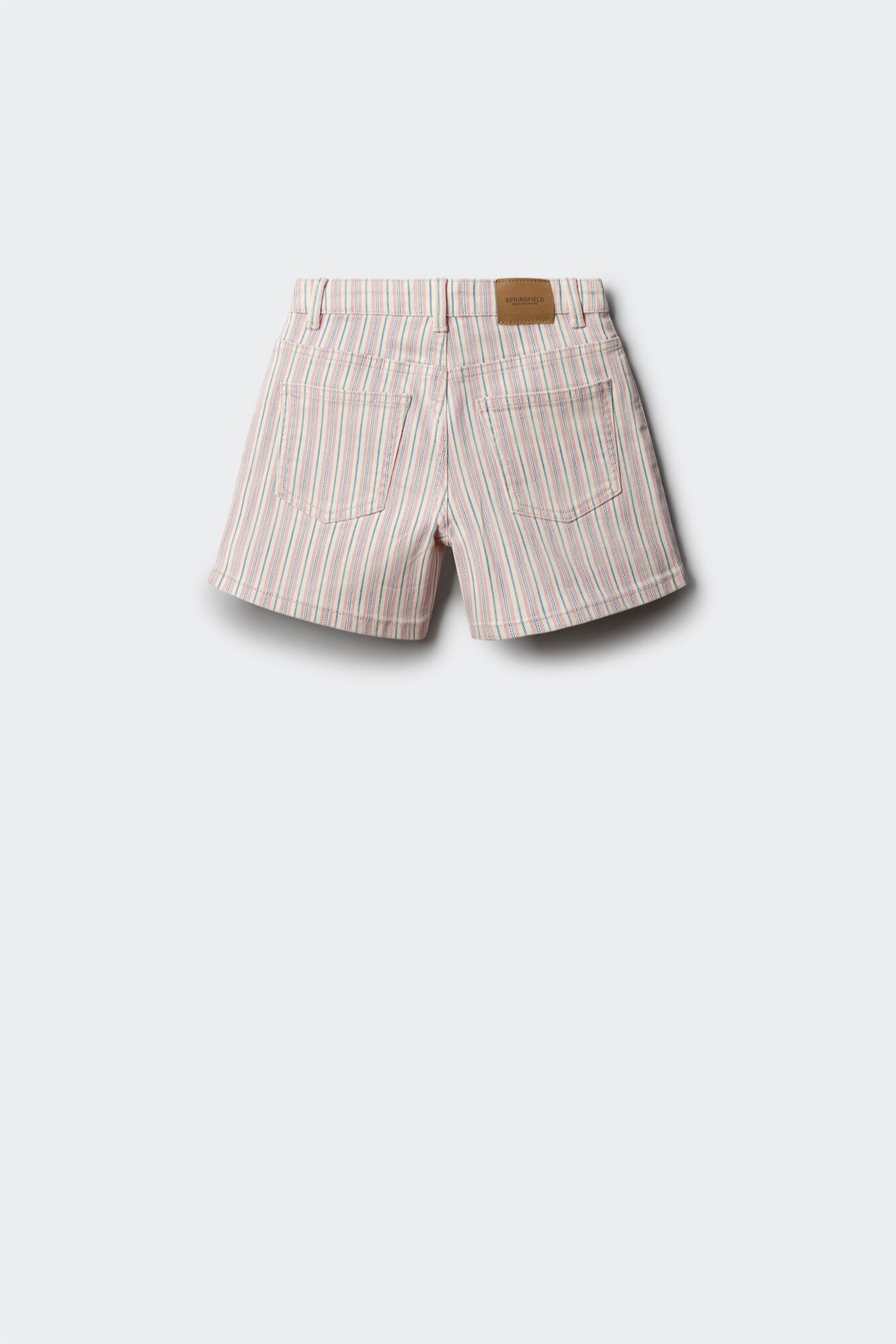 Springfield Kids Short rayas rosas ni&ntilde;a