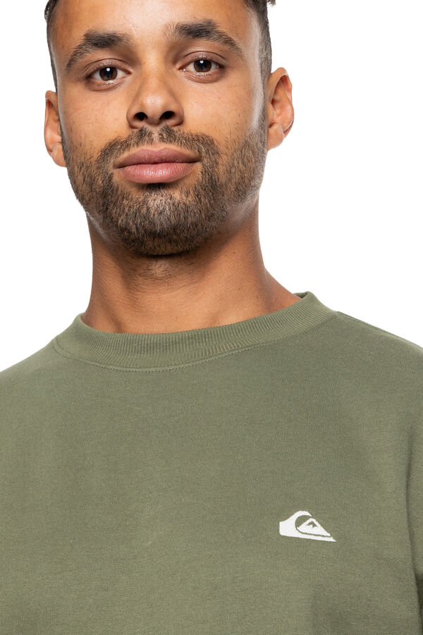 Quiksilver Basic - Polar de cuello redondo para hombre azul