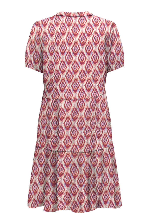 Only Vestido corto rojo