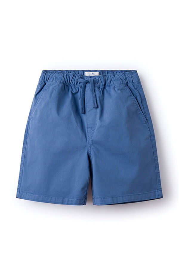 Springfield Kids Bermudas algod&atilde;o rapaz azul