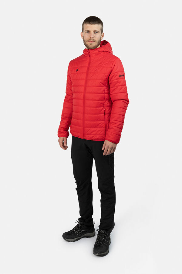 Izas Chaqueta Ligera de Fibra con Capucha rojo