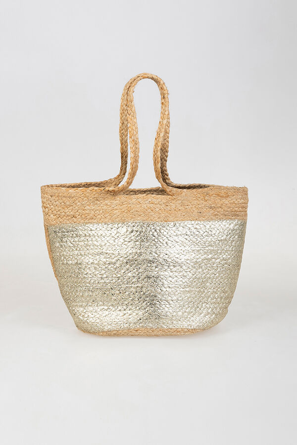 System Action Bolso yute amarillo