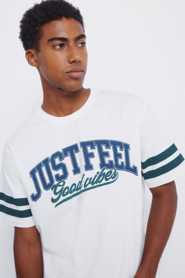 Springfield T-shirt do urso bege