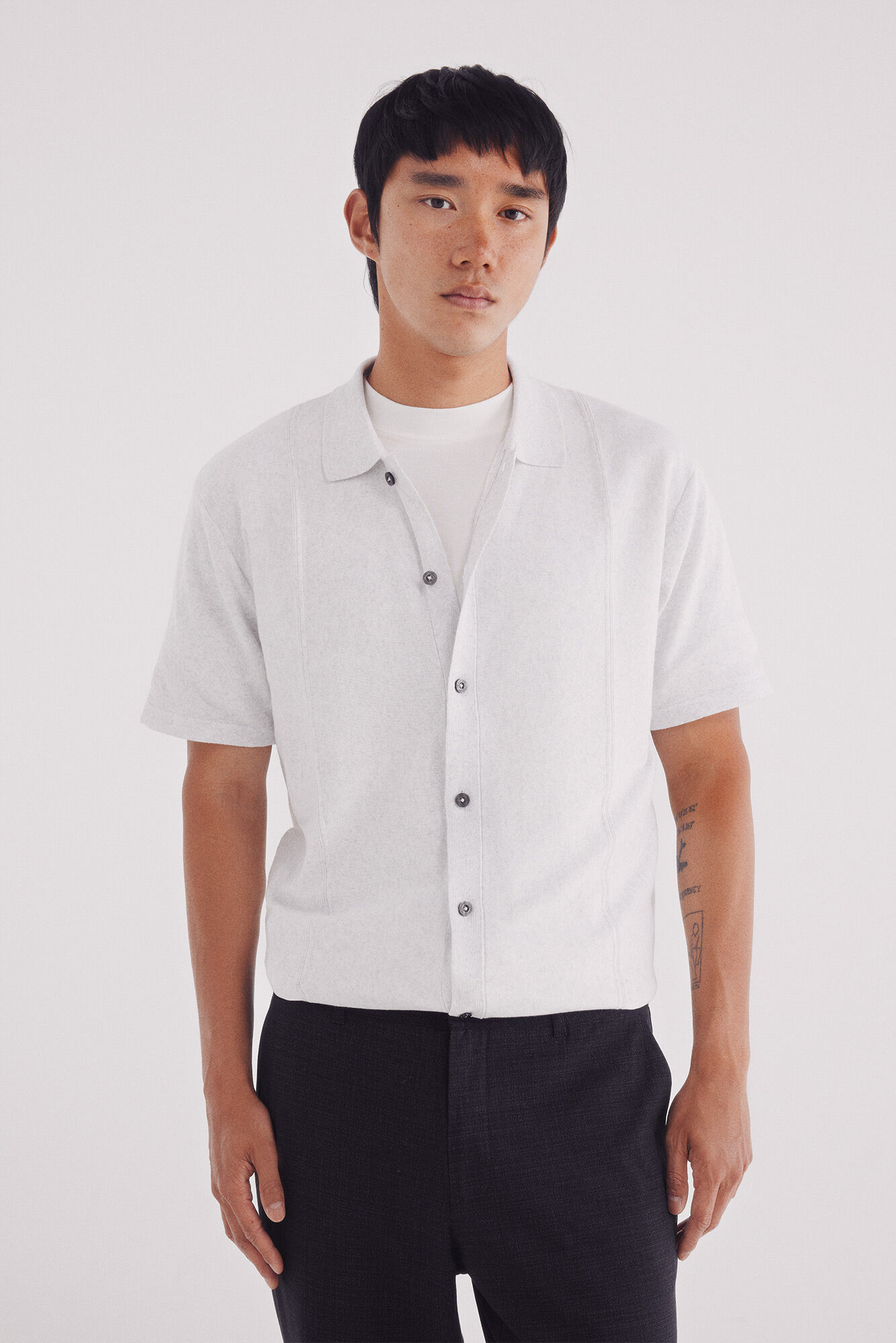 Springfield C&aacute;rdigan rayas verticales manga corta