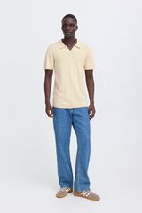 Blend Polo de punto beige