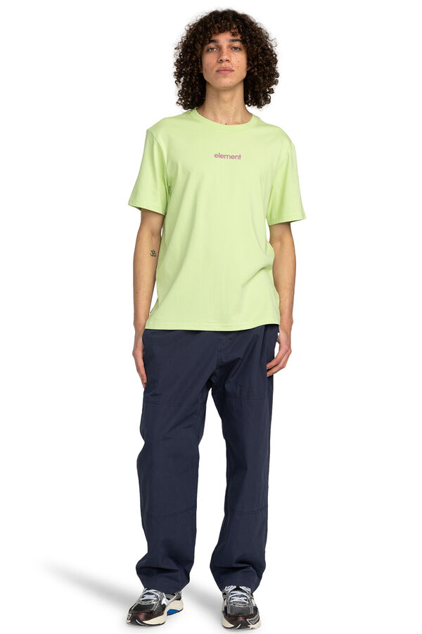 Element Simple Logo &ndash; Camiseta de manga curta para homens verde