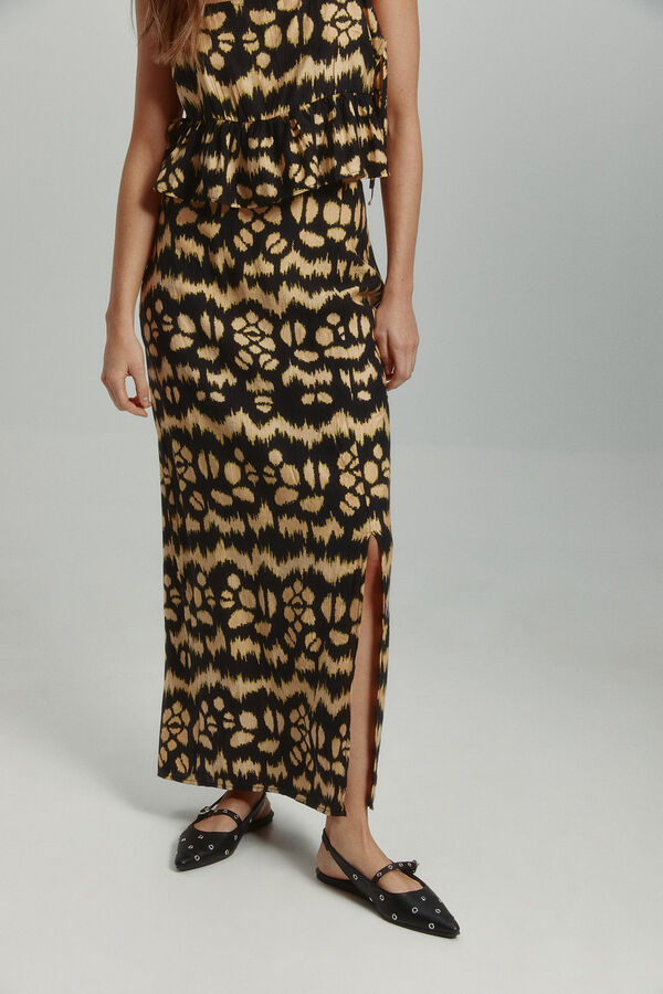 Only Saia midi  preto