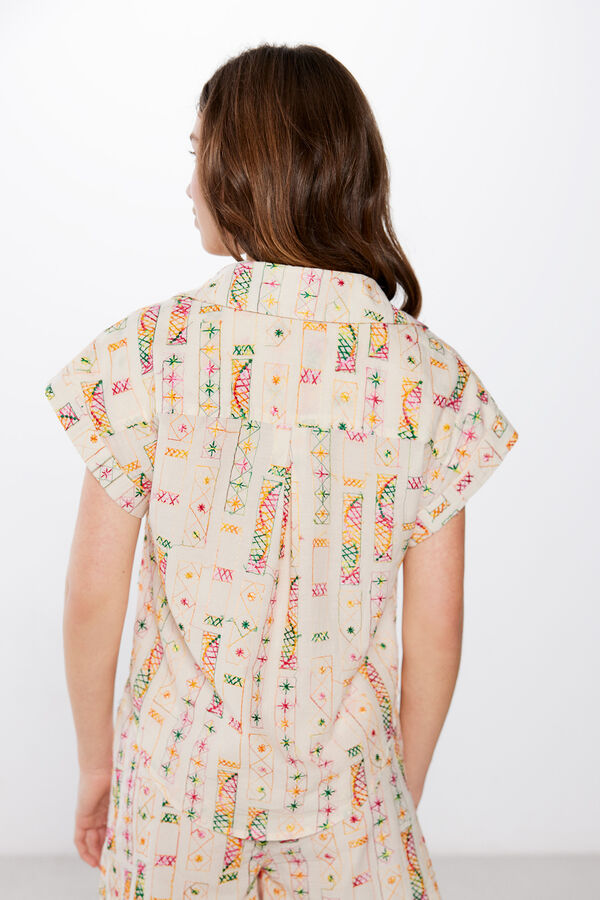 High Spirits Blusa Indie beige