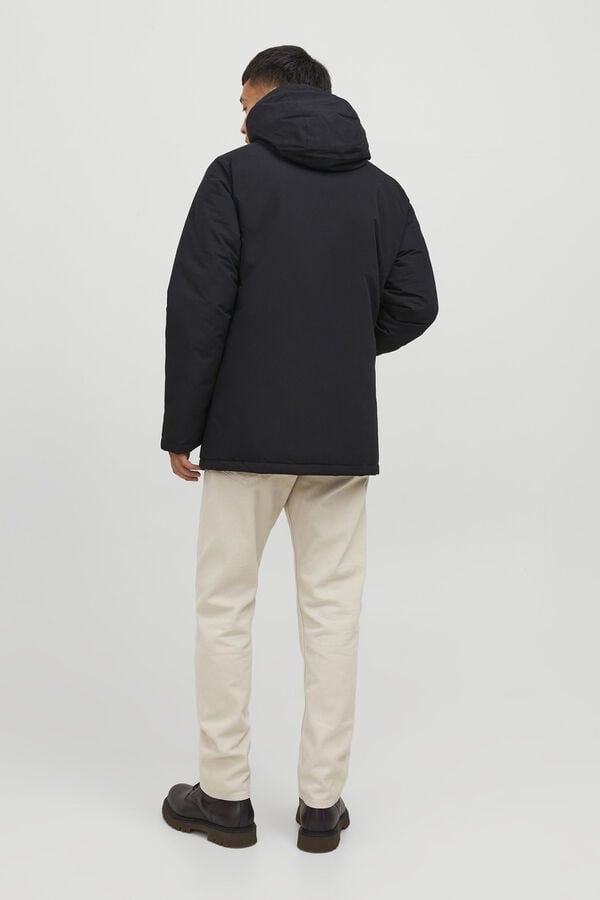 Jack & Jones Chaqueta acolchada cuello alto verde