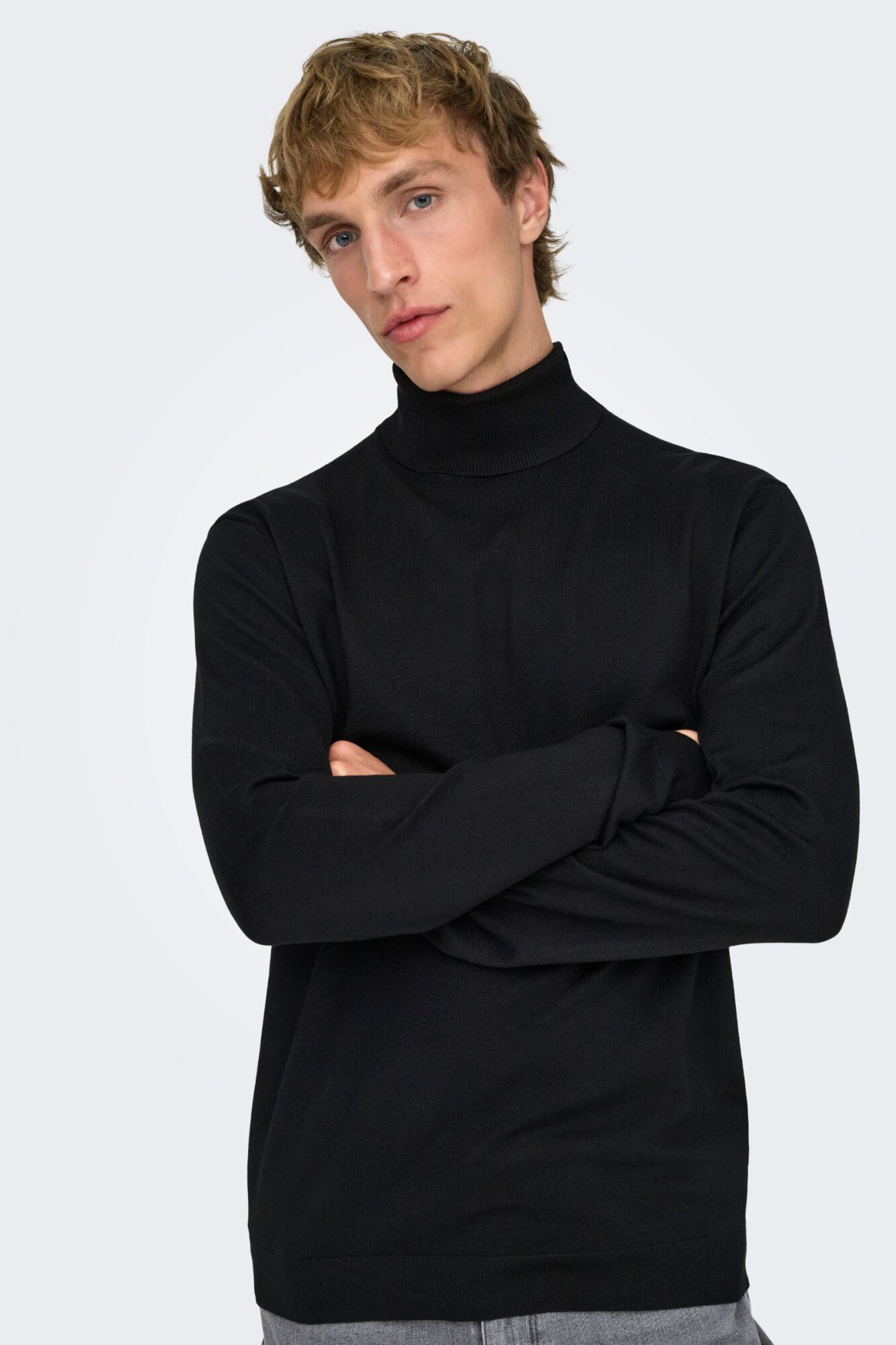Only & Sons Camisola de gola alta regular fit