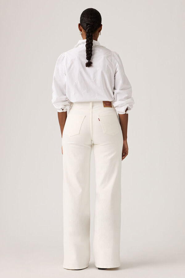 Levi's Cal&ccedil;as de cintura alta e pernas largas 728&trade;  branco