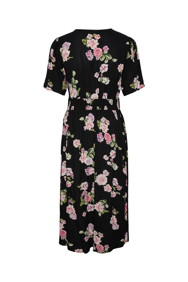 Pieces Vestido largo de mujer. negro