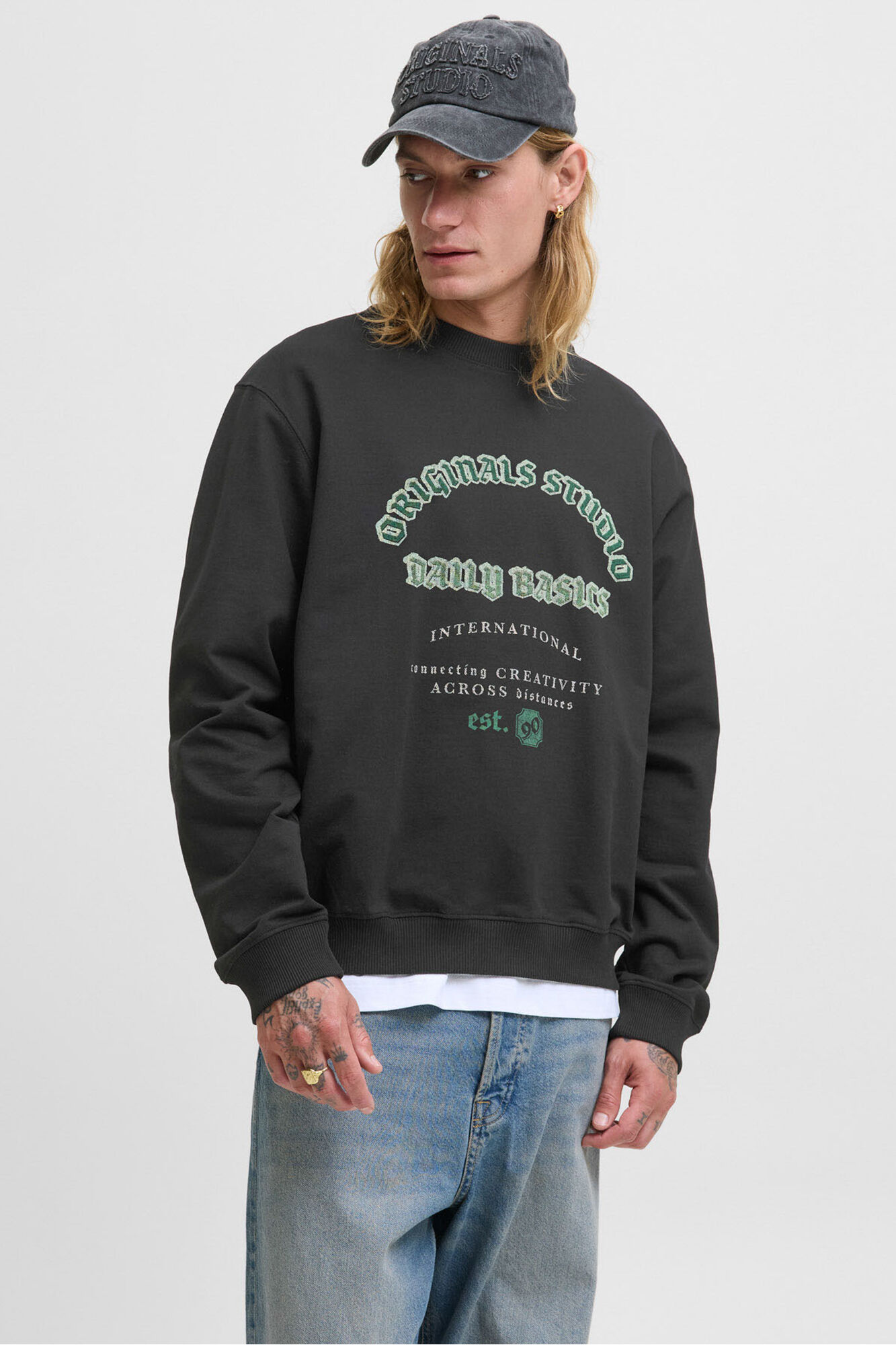Jack & Jones Sweatshirt original do est&uacute;dio