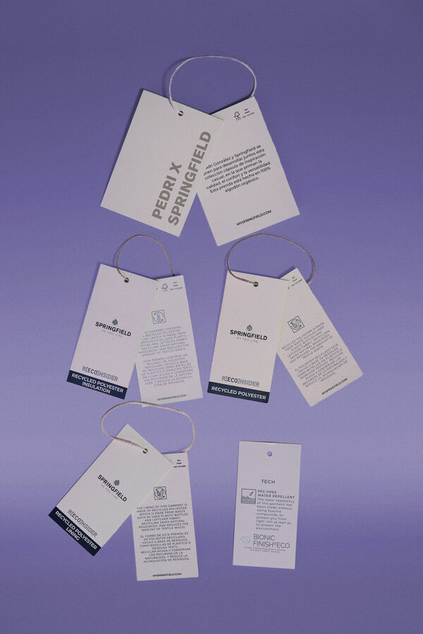 Springfield Bomber acolchoado Pedri x Springfield cru