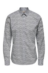 Only & Sons Camisa manga larga blanco