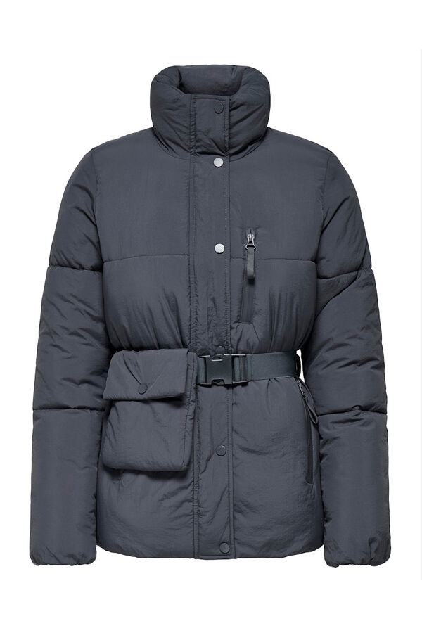 Only Casaco acolchoada  azul