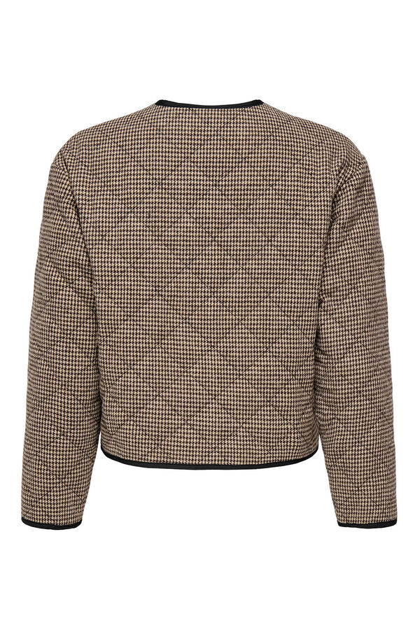 JDY Casaco acolchoada leve cru