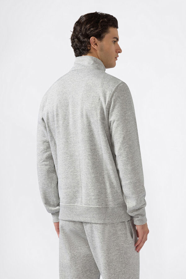 Champion fecho-&eacute;clair Champion com meia Sweatshirt cinzento