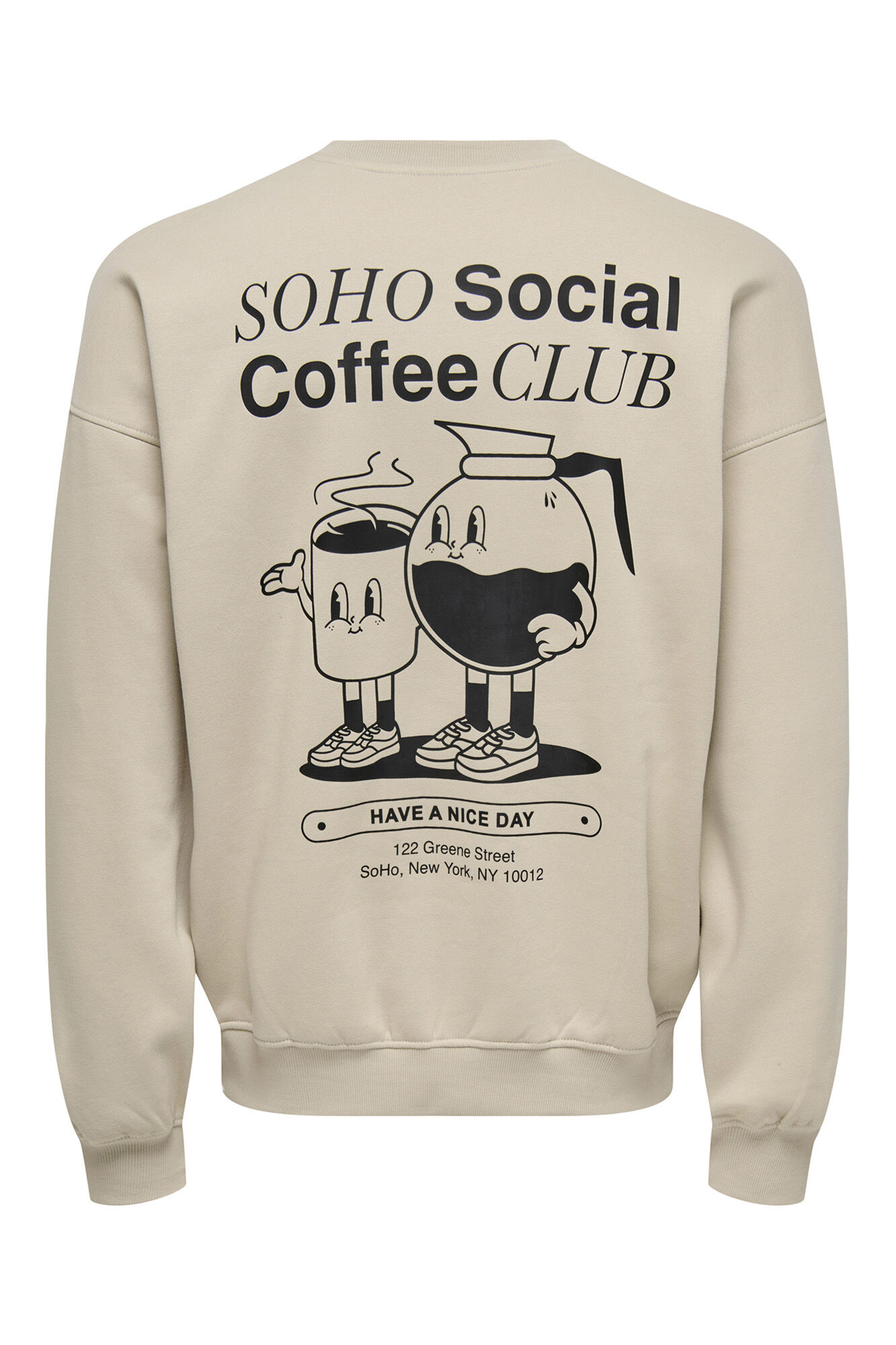 Only & Sons Sweatshirt com gola redonda