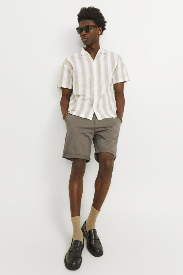 Jack & Jones Cal&ccedil;&otilde;es chino regular fit cinzento