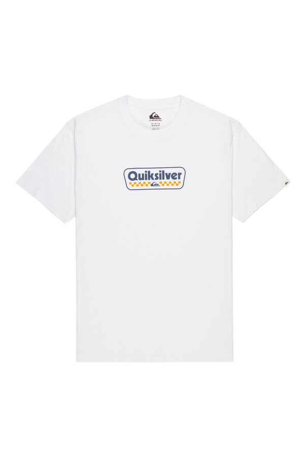 Quiksilver T-shirt manga curta branco