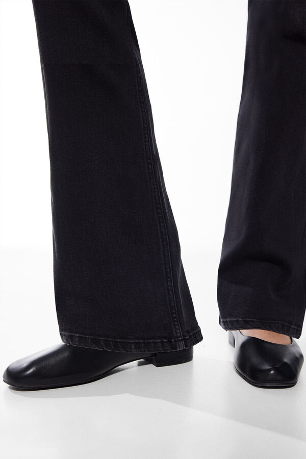 Springfield Jeans Flare negro