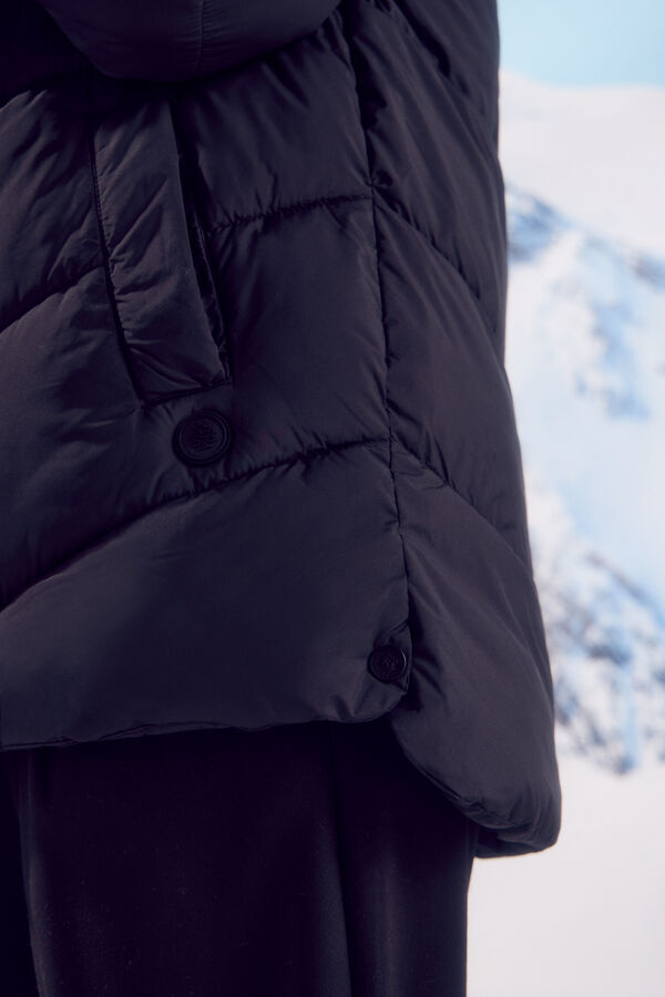 Springfield Chaqueta acolchada Sorona Aura negro