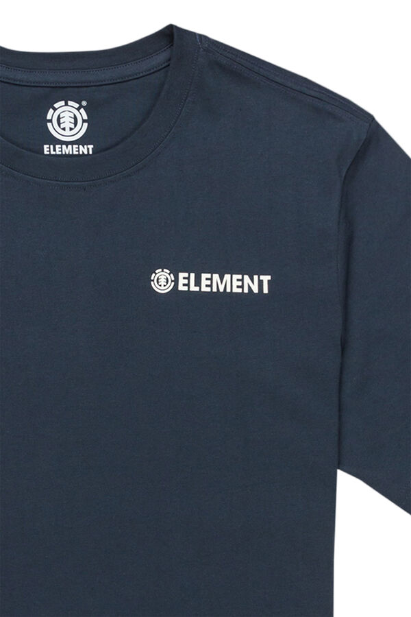 Element Blazin - Camiseta de manga curta para homens azul