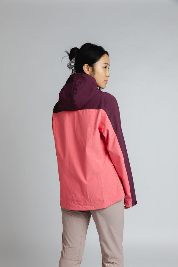 Izas Chaqueta softshell cortavientos acacia w burdeos