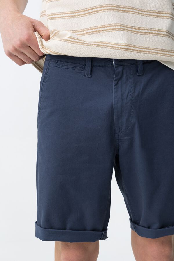 Tiffosi Bermudas slim fit azul