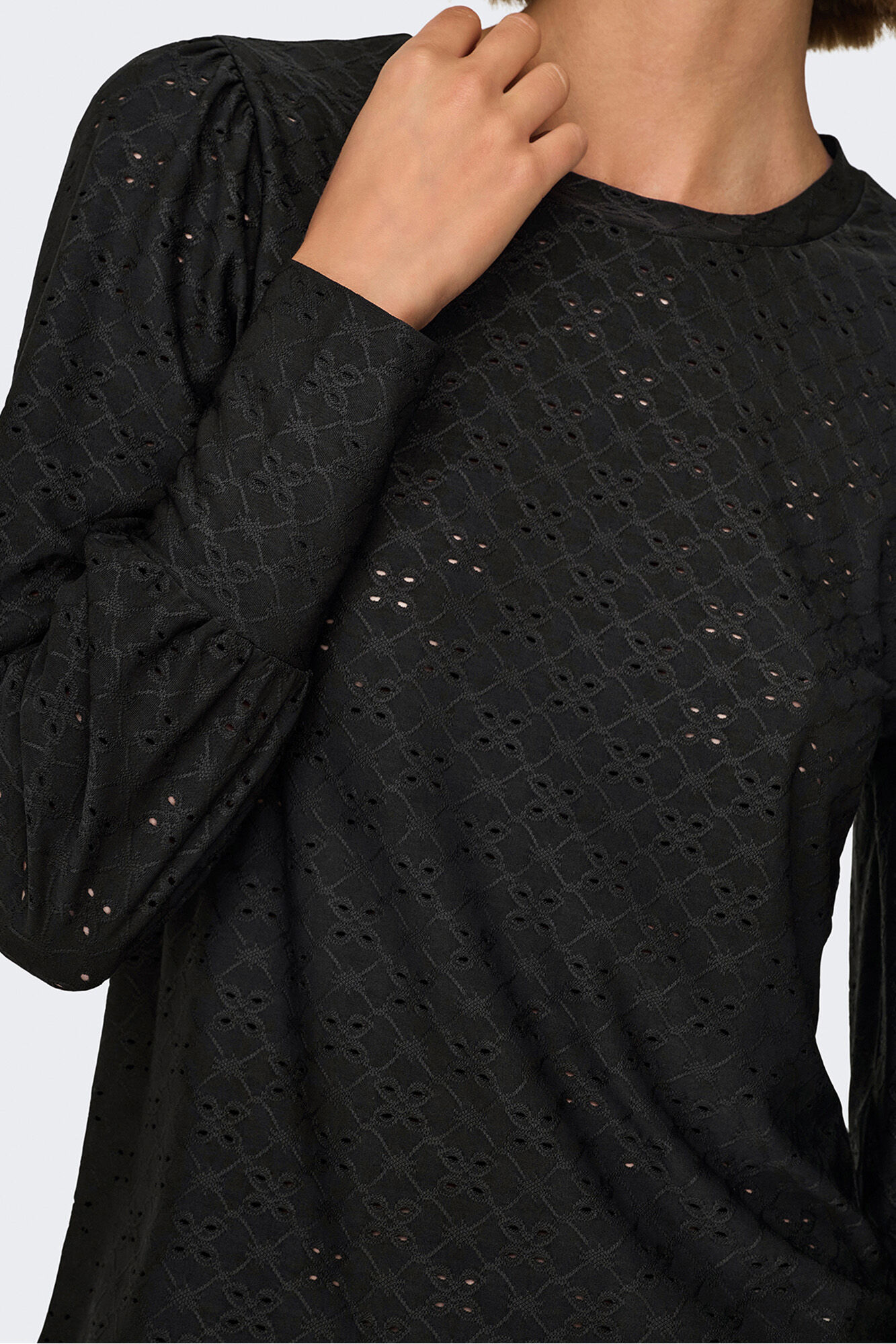 JDY Blusa manga larga fluida