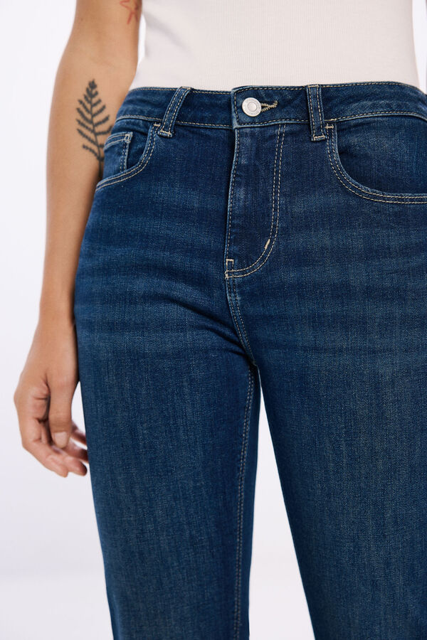 Springfield Jeans kick flare azul