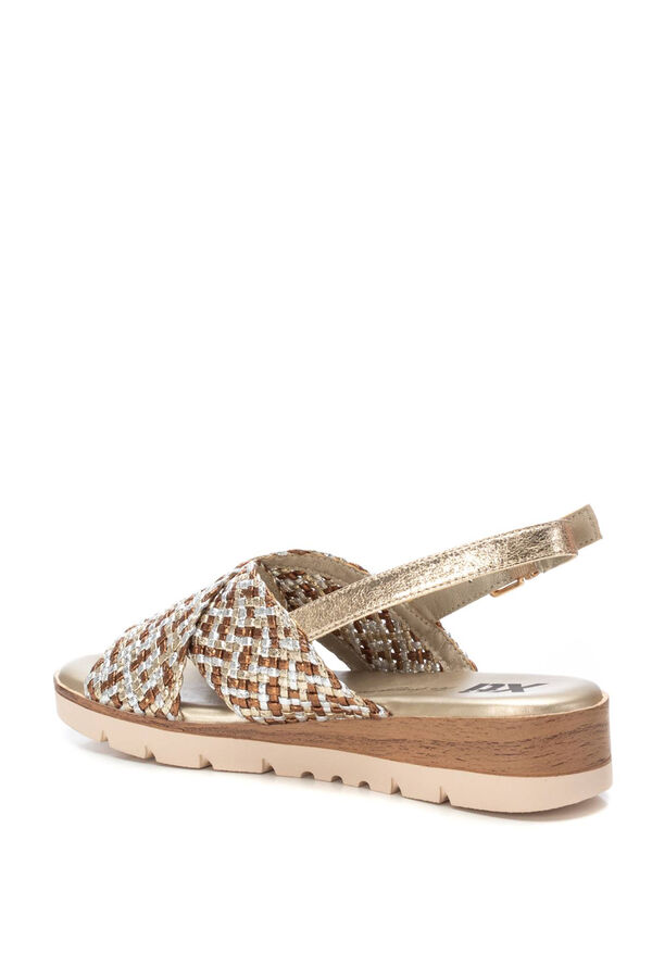 XTI Sandalia De Mujer amarillo