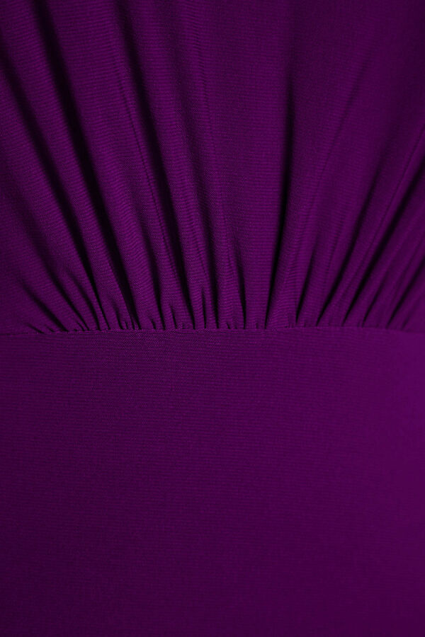 Trendyol Vestido de punto morado/lila