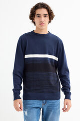 Inside Camisola &agrave;s riscas azul