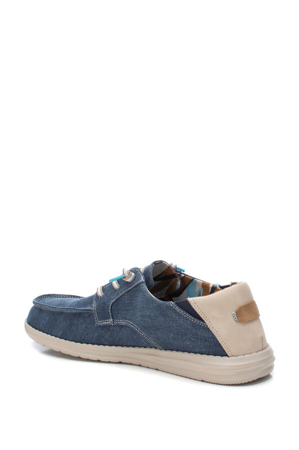 XTI nautico de hombre textil azul