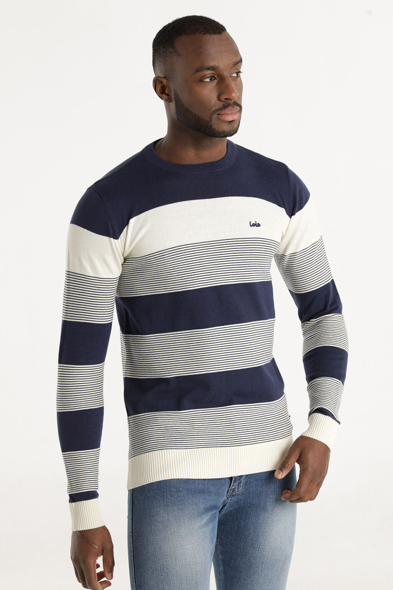 Lois Jersey Cuello Caja